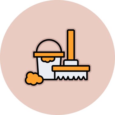 Modern çiftlik simgesinin vektör illüstrasyonu