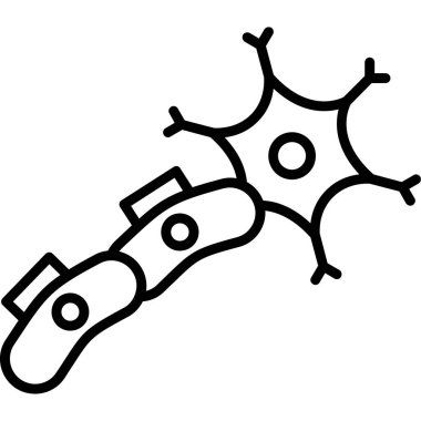 El çizimi vektör illüstrasyonu