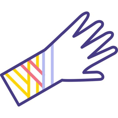 Gökkuşağıyla el.