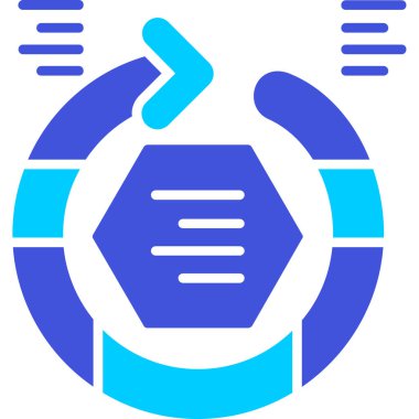 Seo simgesinin vektör illüstrasyonu