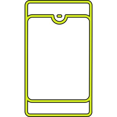 Smartphone Simgesi, vektör illüstrasyonu