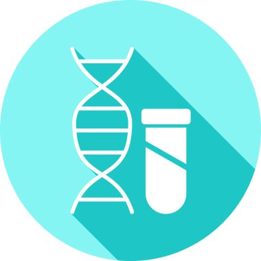 DNA simgesi vektör illüstrasyonu