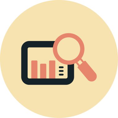 veri analiz vektörü simgesi