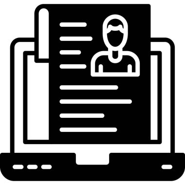 Hesap kullanıcı simgesi ana hat biçiminde