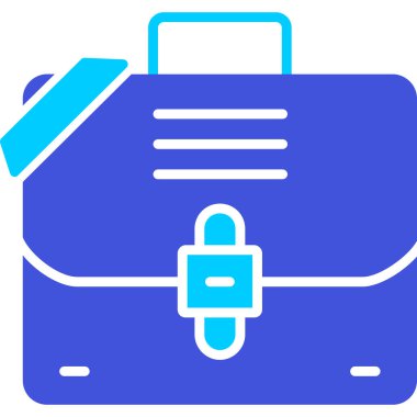 Çanta. Web simgesi basit illüstrasyon