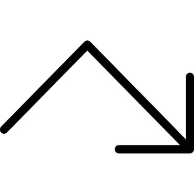 ok ve ok işaretinin vektör çizimi