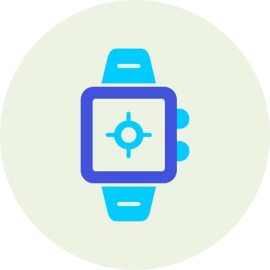 Akıllı çocuk. Web simgesi basit illüstrasyon