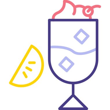 içki kokteyli ikonu