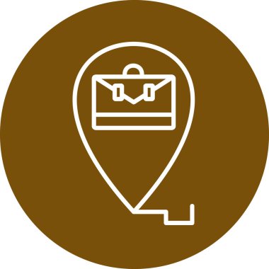 vektör haritası konumu simgesi