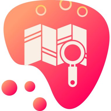 seo modern simgesinin vektör illüstrasyonu