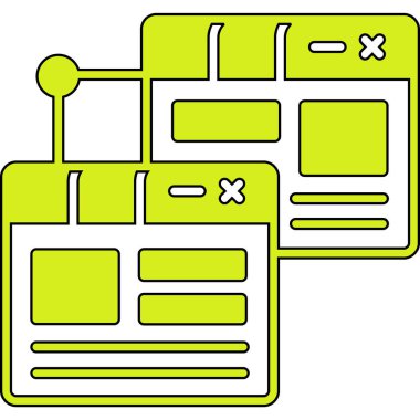 seo modern simgesinin vektör illüstrasyonu