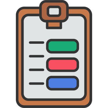 torba panosu simgesi. özet çizimi