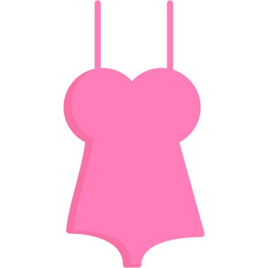 Kadın iç çamaşırı simgesi, basit tarzı