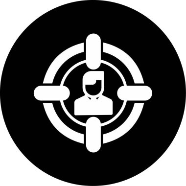 Takım elbiseli ve papyonlu bir adamın vektör çizimi