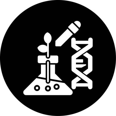 DNA simgesi vektör illüstrasyonu