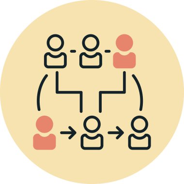 iş insanları vektör simgesi