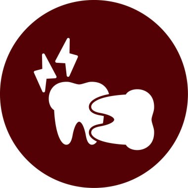 İnsan organı ikonu. biçim düz yuvarlak sembol, beyaz renk, yuvarlak açılar, beyaz arkaplan.