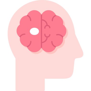 Beyni izole edilmiş simge