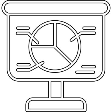 Saat simgesinin vektör illüstrasyonu