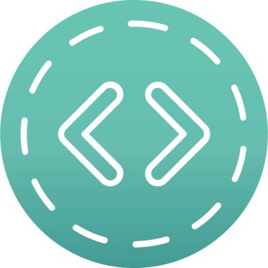 Modern simgenin vektör illüstrasyonu