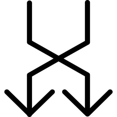 ok yönü simgesini taşı