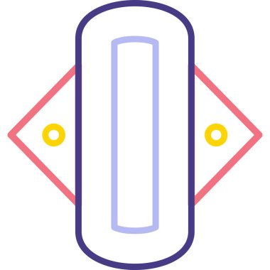 Pusula. Web simgesi basit illüstrasyon