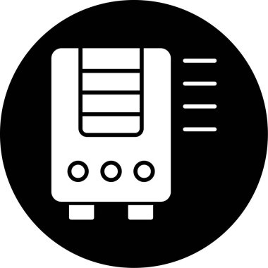 Seo simgesinin vektör illüstrasyonu