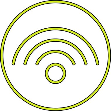 Çizgi film simgesinin vektör çizimi