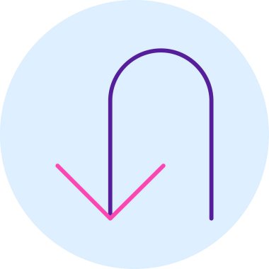 Ok simgesi. vektör illüstrasyonu