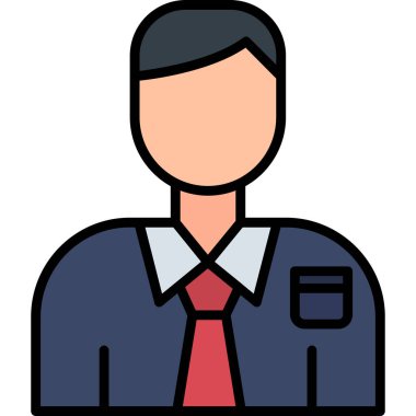 İş adamı vektör illüstrasyonu