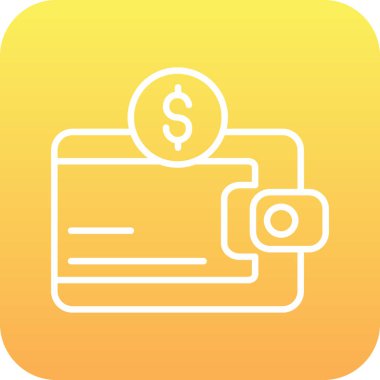 Dolar vektör simgesi tasarımı