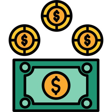 para dolar para simgesi dosya özeti biçimi