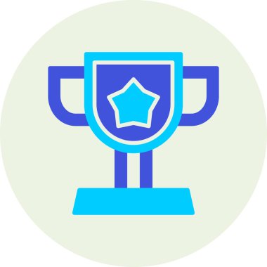 Ödül kupası simgesi - taslak biçiminde