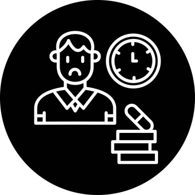 Vektör illüstrasyonu, simge ögesi arkaplanı