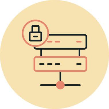 şebeke. Web simgesi basit illüstrasyon