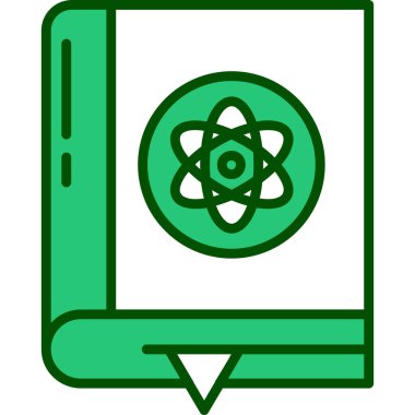 kitap simgesi, vektör illüstrasyonu