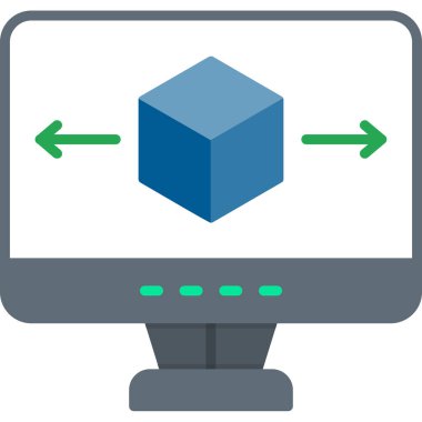 şebeke. Web simgesi basit illüstrasyon