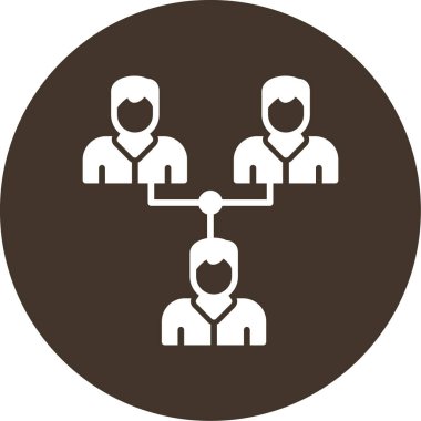 Vektör illüstrasyonu, insan simgesi