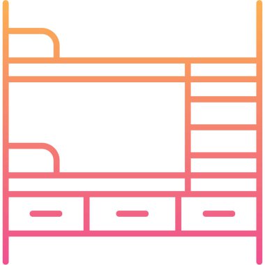 inşaat vinç simgesi ana hat biçiminde oluşturuluyor