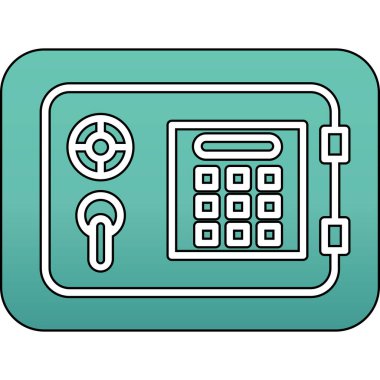 para simge vektör çizim tasarım ile Smartphone