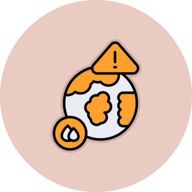 balık simgesi vektör illüstrasyonu