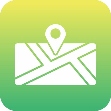 Harita işaretçi simgesi. Yer işareti sembolü. Vektör çizim