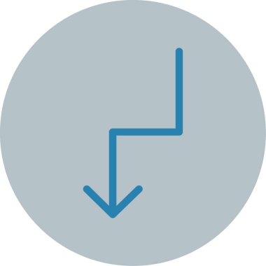 ok simgesi vektör illüstrasyonu