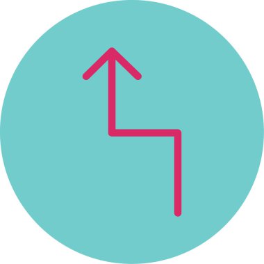 ok simgesinin vektör illüstrasyonu