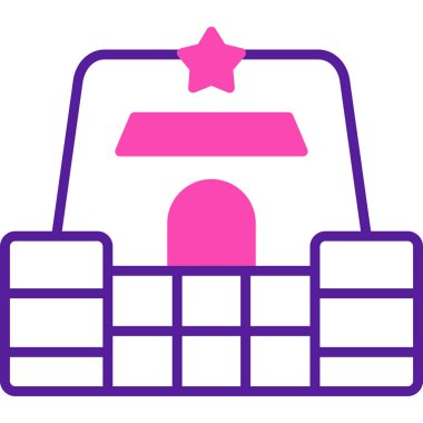 araba simgesi vektör illüstrasyonu