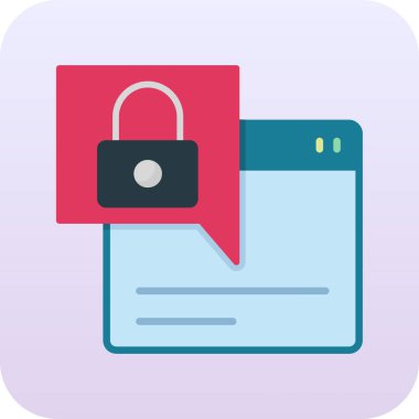 Ağ simgesi. İletilerin vektör illüstrasyonu