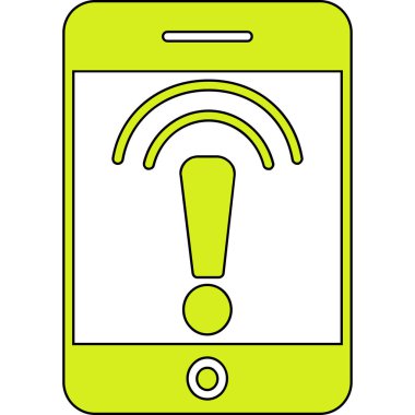 ünlem işareti vektör simgesi