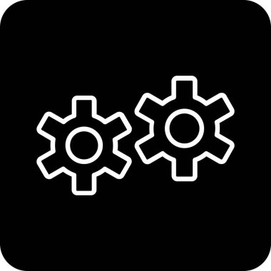 Ayarlama. Web simgesi basit tasarım