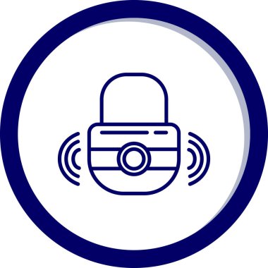 Seo modern simgesinin vektör illüstrasyonu, güvenlik kavramı