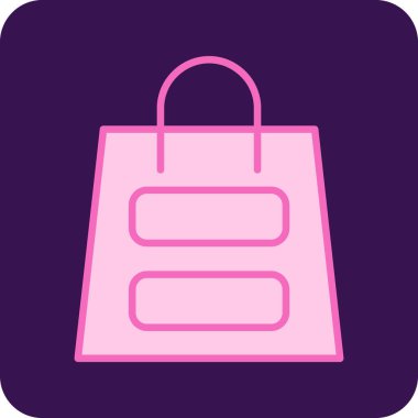 Alışveriş. Web simgesi basit illüstrasyon